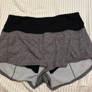 Lululemon speed up mid rise lined short 2.5” (size 8)